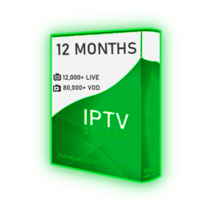 IPTV STANDARD PLAN 12 Months