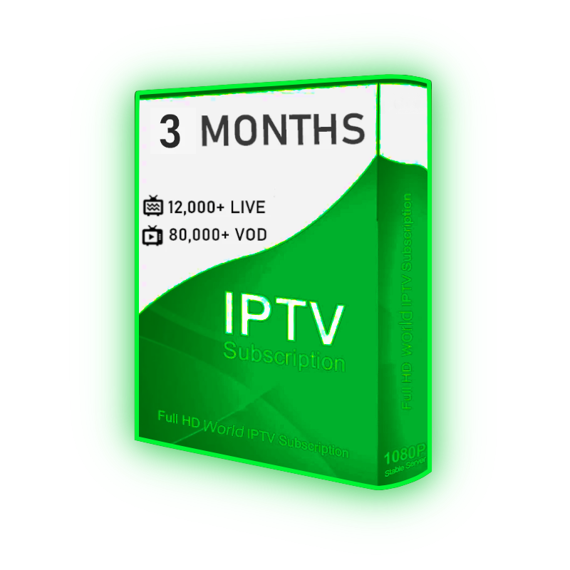 IPTV STANDARD PLAN 3 Months
